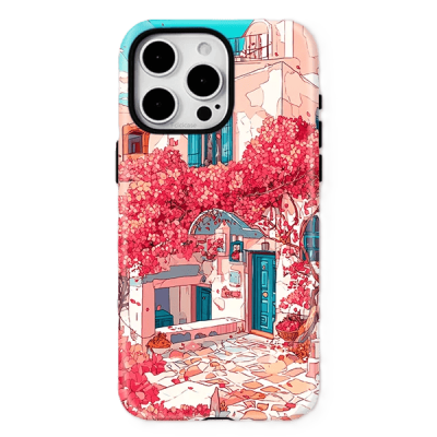 iPhone case,cartoon house case,wireless charging case,iPhone 16 Pro cover