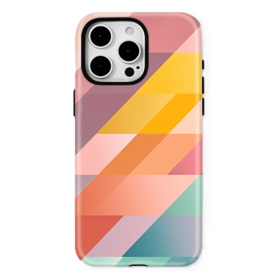 iPhone case, shockproof case, iPhone 15 Pro Max cover, colorful grid case, wireless charging case