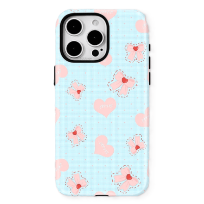 iPhone case,heart bow case,shockproof case,iPhone 15 Pro cover,protective case