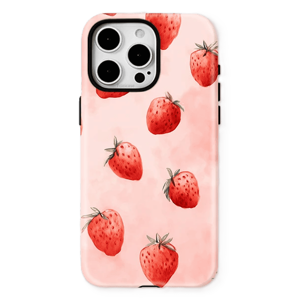 Strawberry Cherry Case iPhone 16 Pro Max - View 1