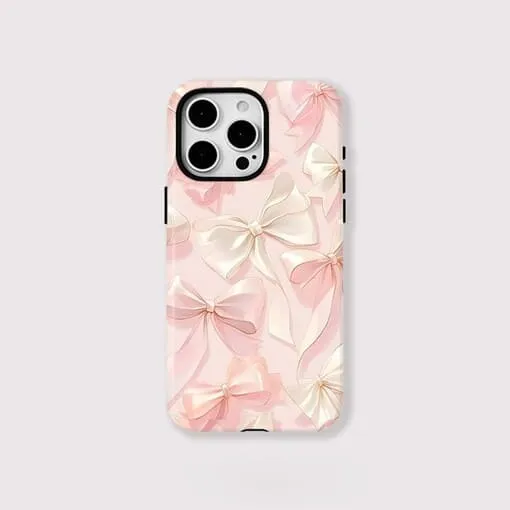Pink Bow Tie Magnetic iPhone case - View 1