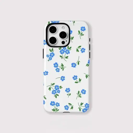 Magsafe Blue Flower iPhone Case - View 1