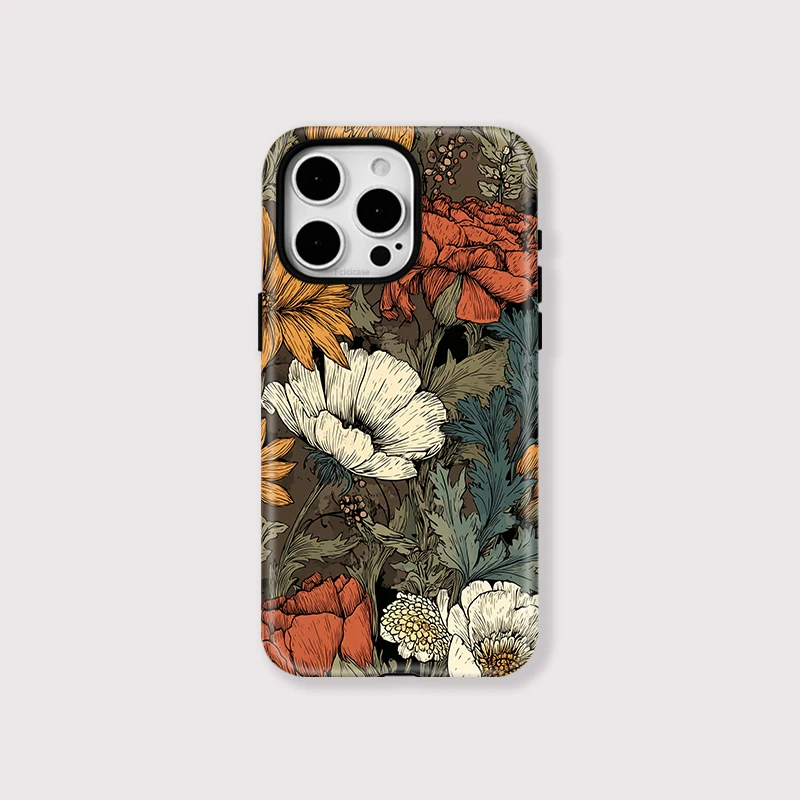 Luxury Magnetic Flower Case iPhone 15 Pro Max - View 1