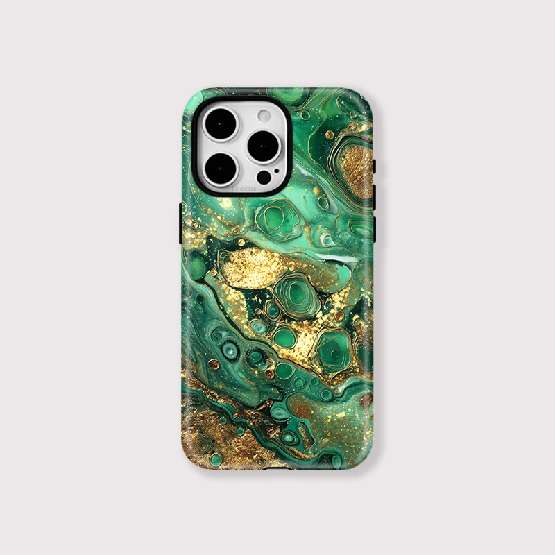 Marble Pattern Shockproof Case iPhone 15 Pro Max - View 1