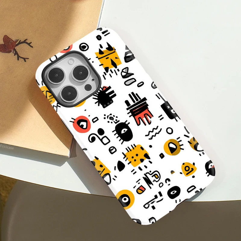 Floral MagSafe Shockproof Acrylic Case iPhone 15 Pro Max - View 3