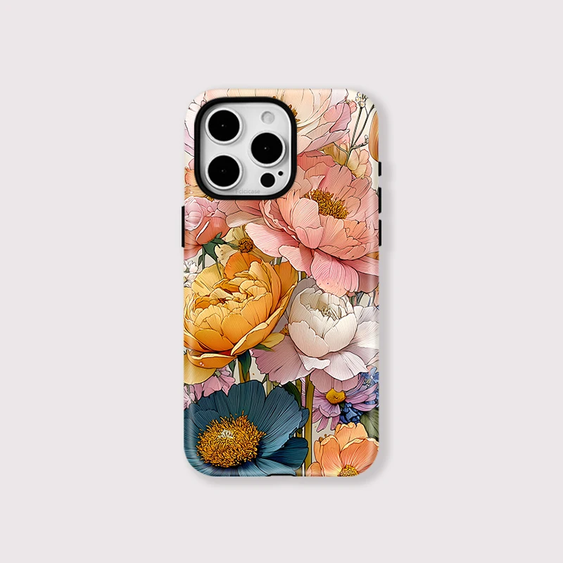 Fashion Acrylic Flower Shockproof Case iPhone 16 Pro Max - View 1