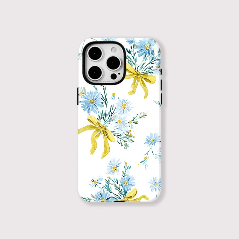 Fashion Flower 2-in-1 Case iPhone 15 Pro Max - View 1
