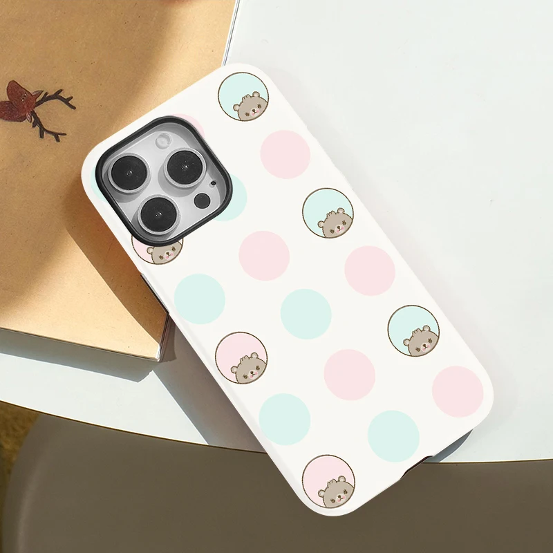 Cartoon Animals Shockproof MagSafe Case - iPhone 16 Pro Max - View 3