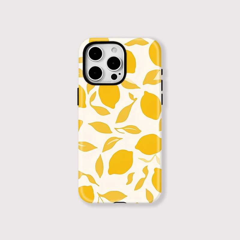 Lemon Shockproof Double-Layer Case iPhone 16 - View 1