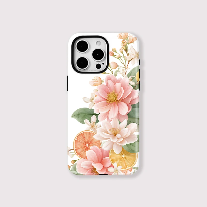 Luxury Floral Shockproof Case iPhone 16 Pro Max - View 1