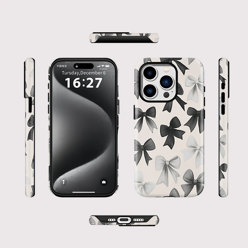 Fashion Bow Knot MagSafe Case iPhone 16 Pro Max - View 2