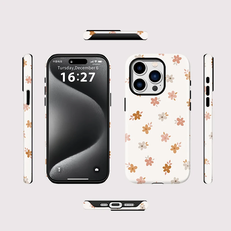 Soft Flower Magnetic Case iPhone 16 - View 2