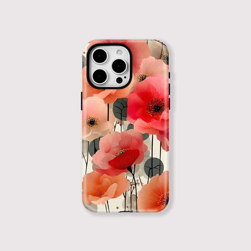 Soft Fashion Flower Case iPhone 16 Pro Max - View 1