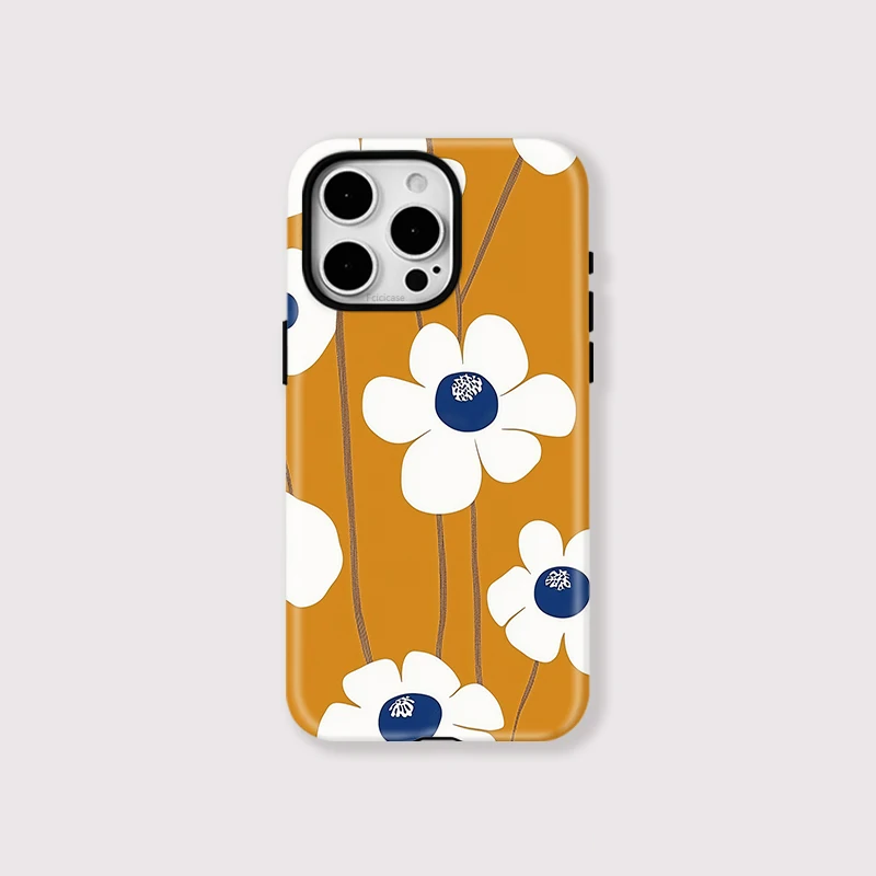Flower Pattern Wireless Case iPhone 16 Pro Max - View 1