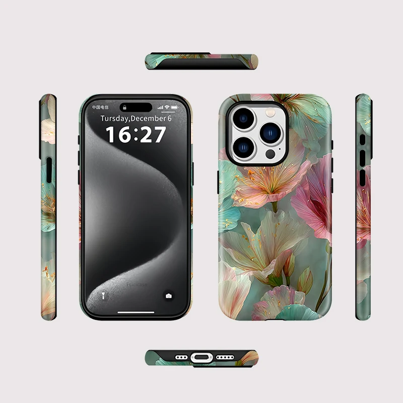 Flower Wireless Shockproof Case iPhone 15 Pro Max - View 2