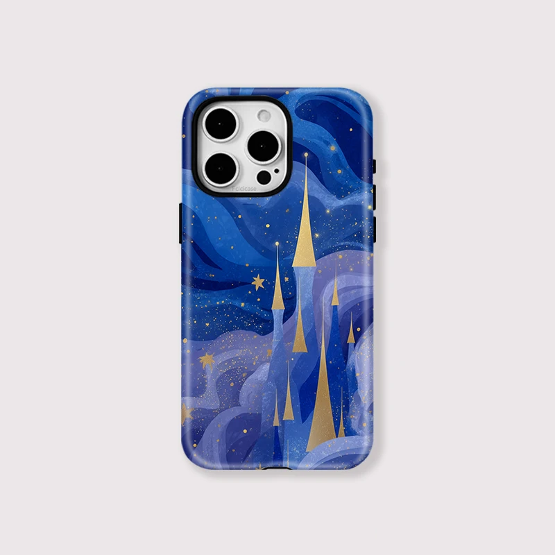Cartoon Castle Armor Shockproof Case iPhone 15 Plus - View 1