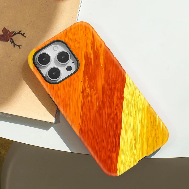 Painting Double-Layer Wireless Case iPhone 15 Pro Max - View 3