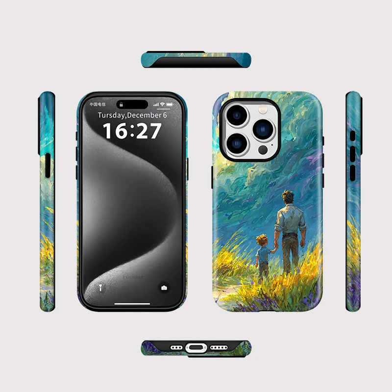 Dad & Son 2-in-1 Magnetic Case iPhone 16 Pro Max - View 2