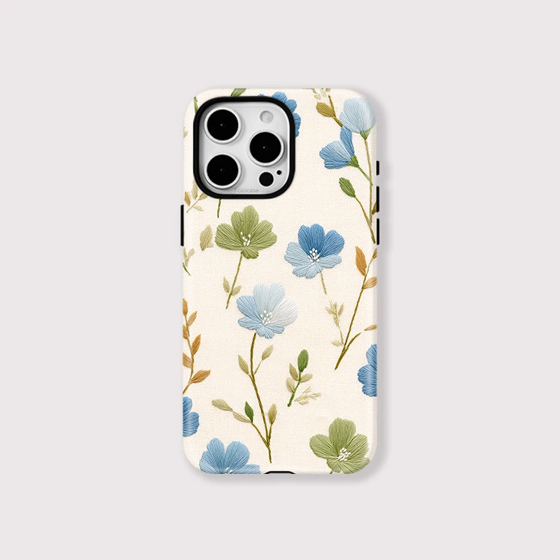 Flower Double-layer Case iPhone 16 - View 1