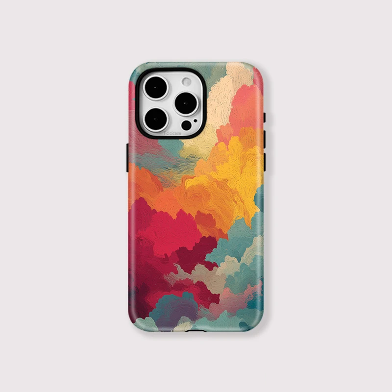 Silicon Art Case iPhone 16 Pro Max - Side View