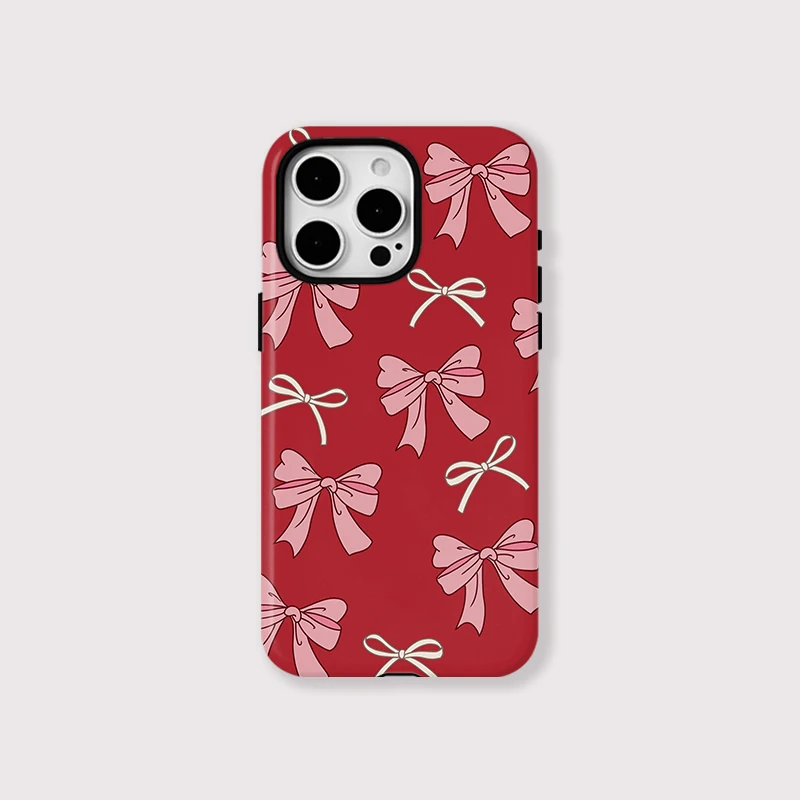 Cute Bow Knot Magnetic Case iPhone 16 - View 1