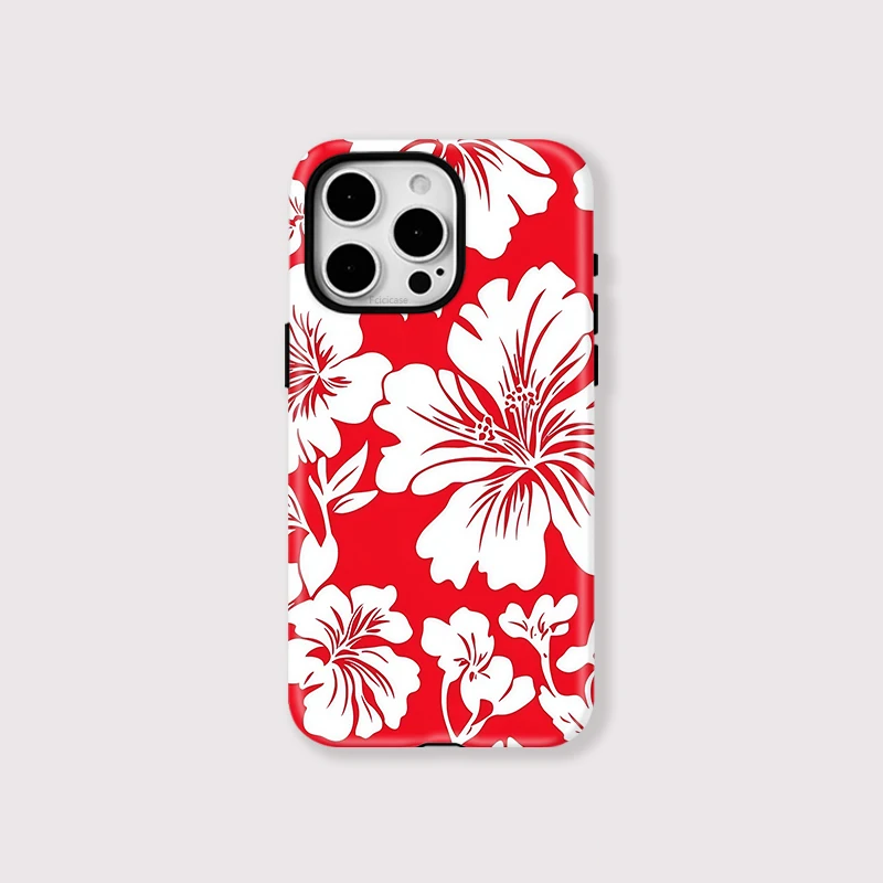 Fashion Flower Double-Layer Case iPhone 16 - View 1