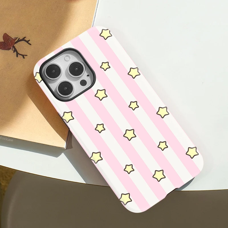 Stars Stripe Shockproof Case iPhone 16 Pro Max - View 3
