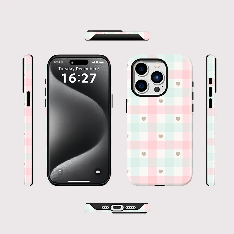 Two-in-One Cartoon Castle Magnetic Case for iPhone 15 Pro - View 2