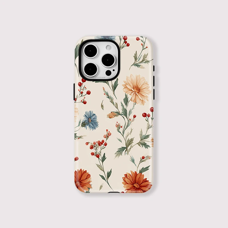 Flower 2-in-1 Magnetic Wireless Case iPhone 15 Plus - View 1