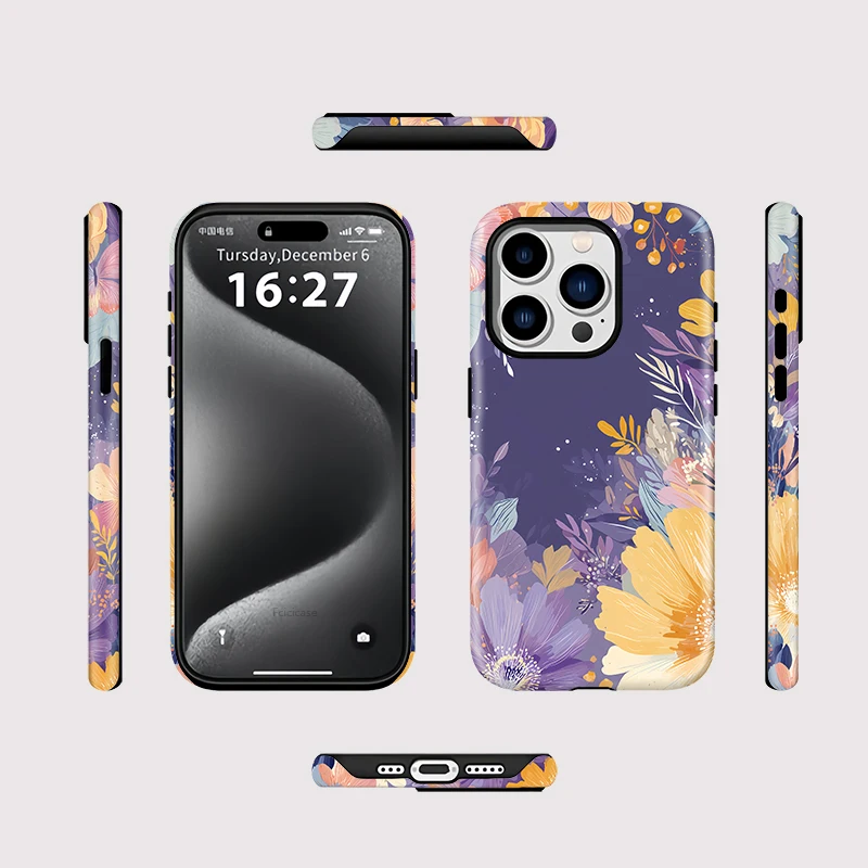 Shockproof Acrylic PC Case iPhone 15 Plus - View 2