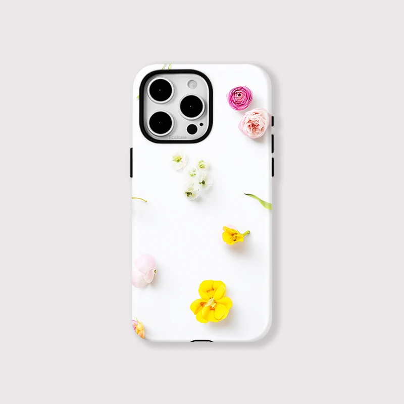 Colorful Flower Magnetic Wireless Case iPhone 15 Pro Max - View 1