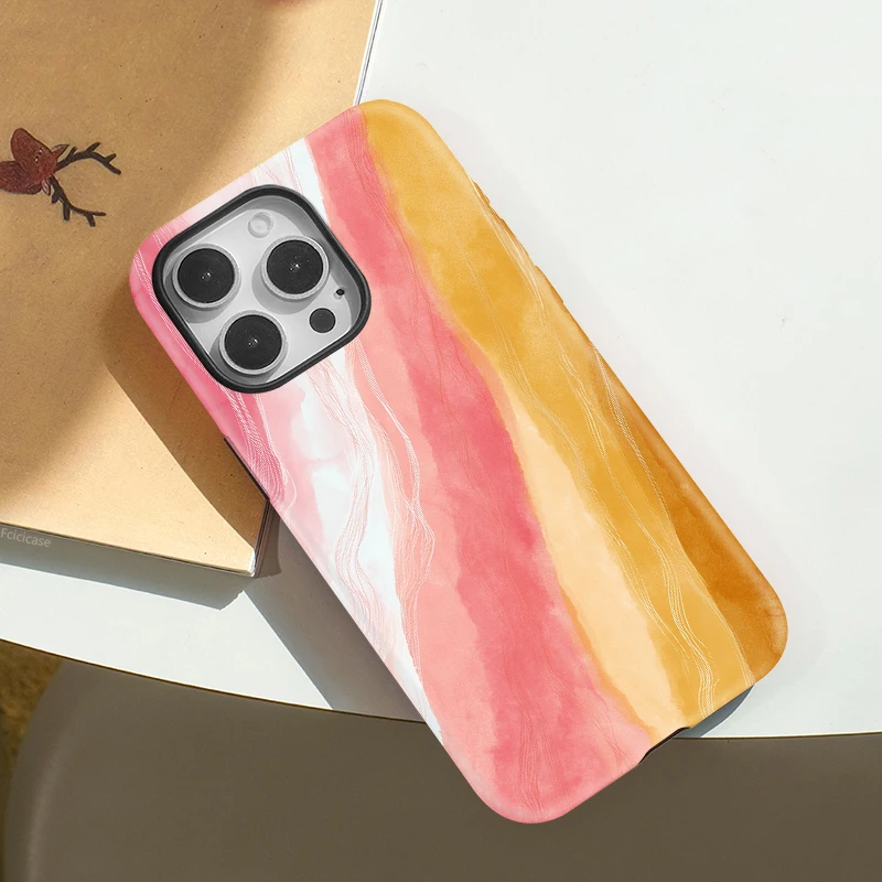 Painting Magnetic Bumper Case iPhone 15 Pro Max - View 4