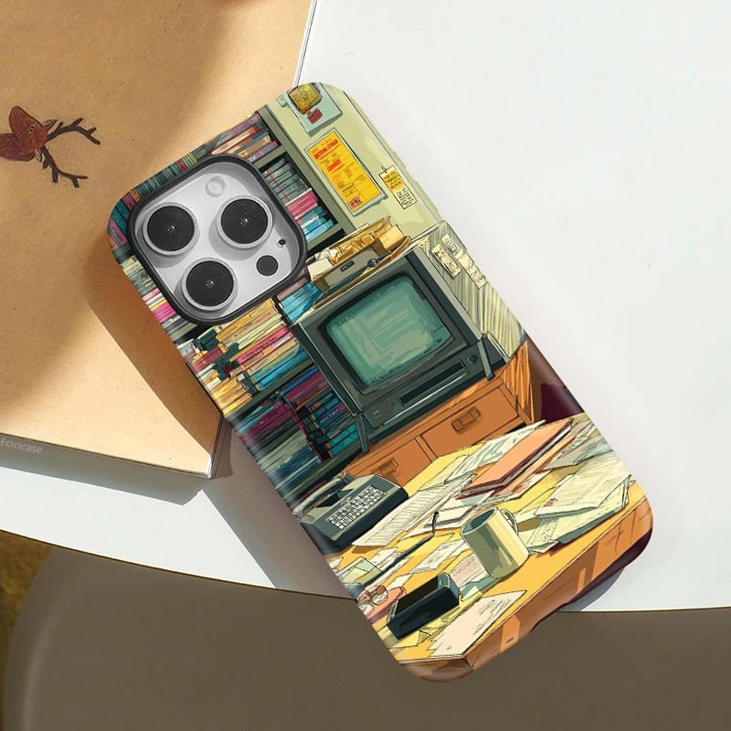 Luxury Hybrid Hard MagSafe Case for iPhone 16 Pro - View 3