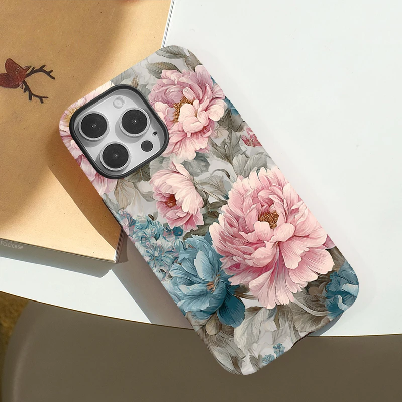 Shockproof Magnetic Acrylic Case iPhone 16 Plus - View 3