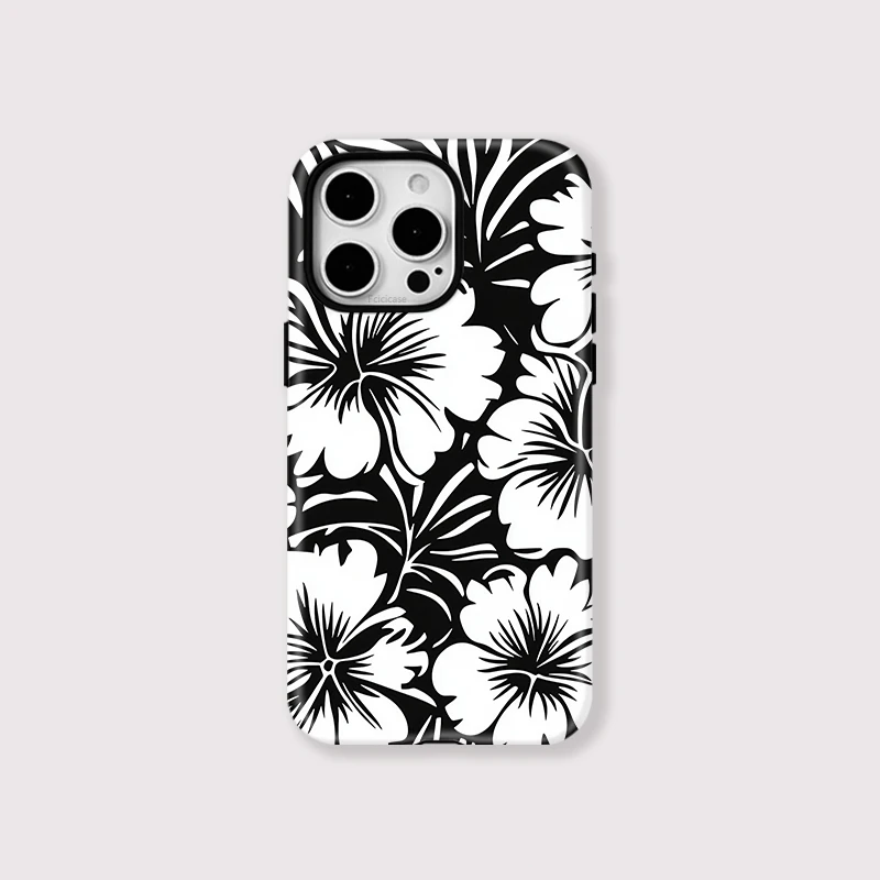 Silicone Flower Charging Case iPhone 15 Pro Max - View 1