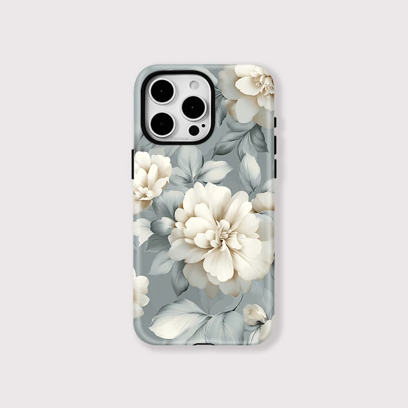 Fashion Flower Matte Magnetic Case iPhone 16 Plus - View 1