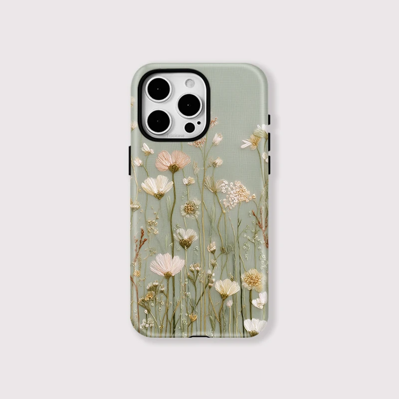 Fashion Floral Flowers Print Case iPhone 16 Pro Max - View 1