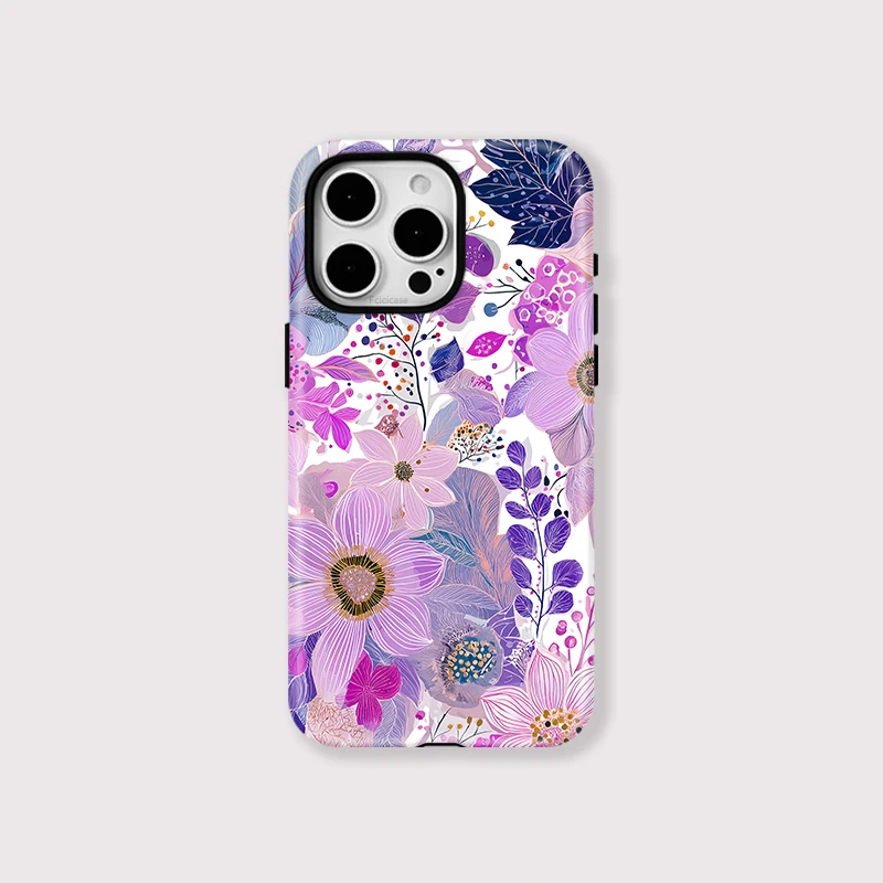 2-in-1 Flower MagSafe Double Layer Case iPhone 16 Pro Max - View 1