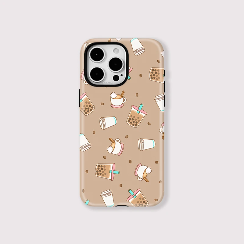 Coffee 2-in-1 Bumper Case iPhone 16 - View 1