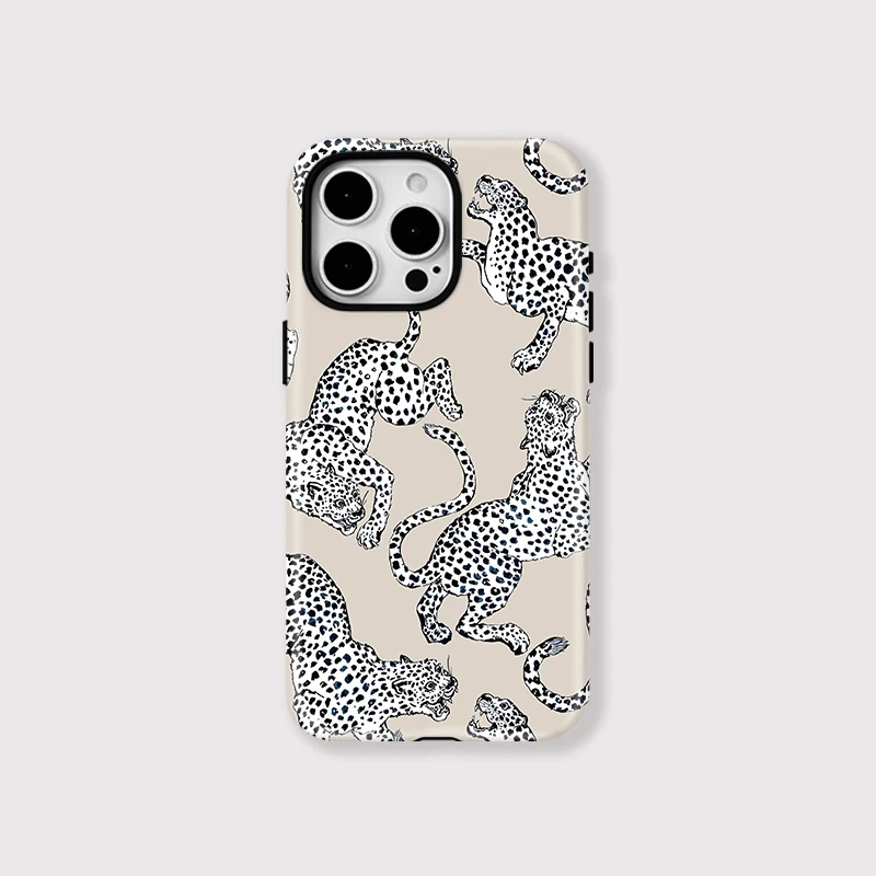 Leopard Animals PC Case iPhone 16 - View 1