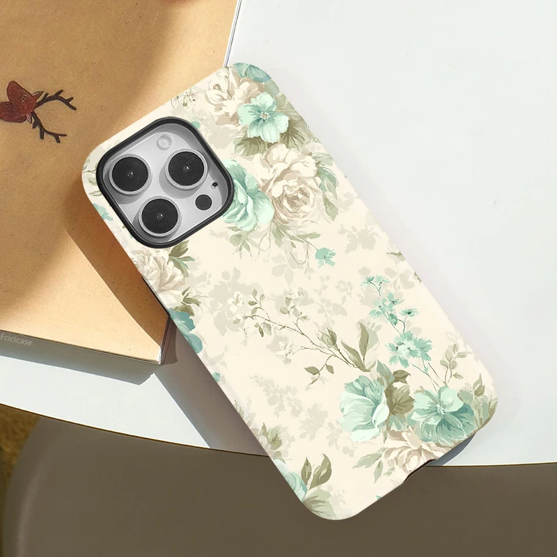 Fashion Flower Acrylic Case iPhone 15 - View 3