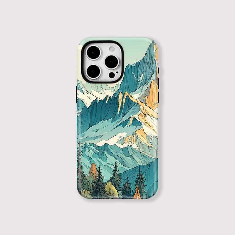 Mountain Hard PC TPU Magnetic Case iPhone 16 Plus - View 1