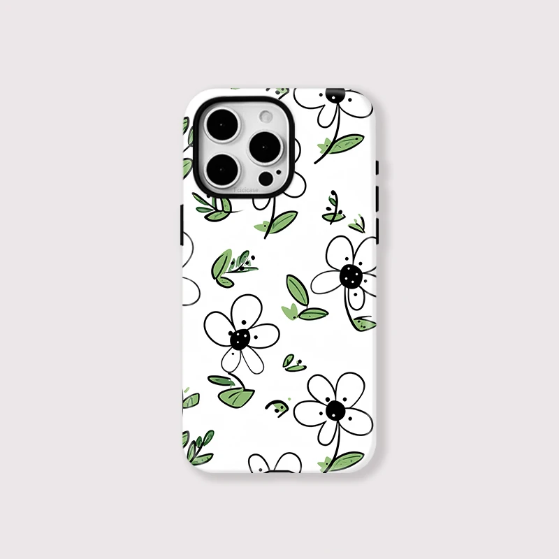 Magnetic Wireless Charging Flower Case iPhone 16 Pro - View 1