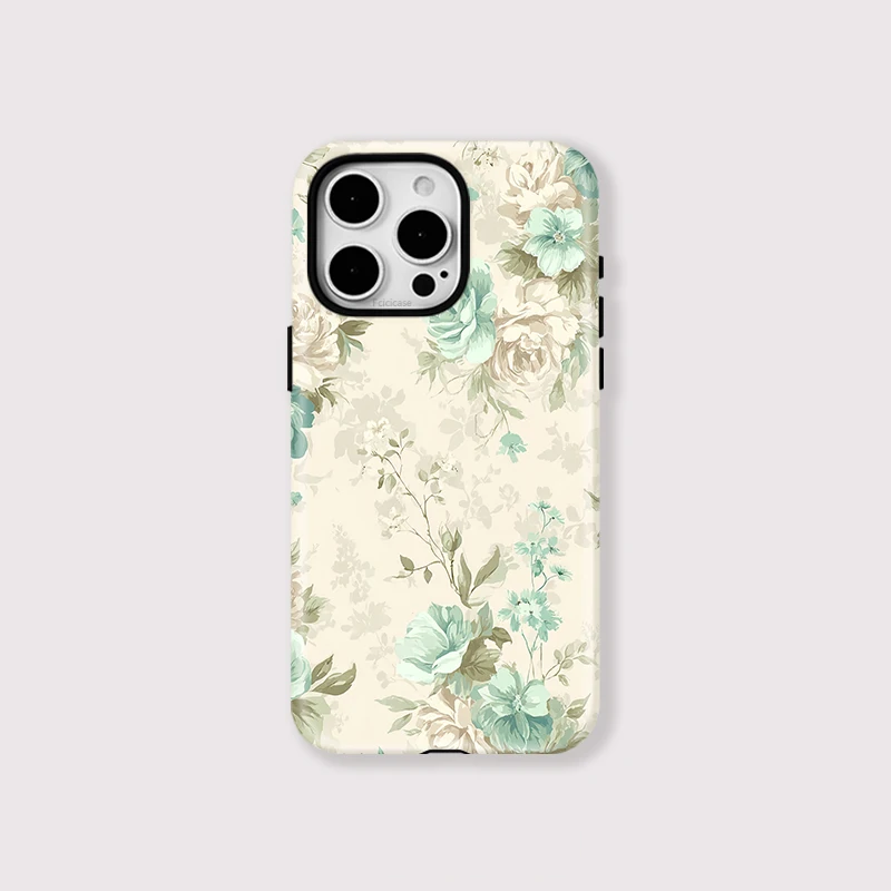 Fashion Flower Acrylic Case iPhone 15 - View 1