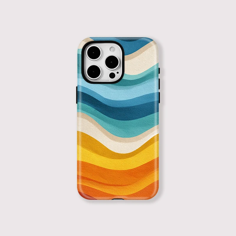 Colorful Painting Acrylic Case iPhone 16 Pro Max - View 1
