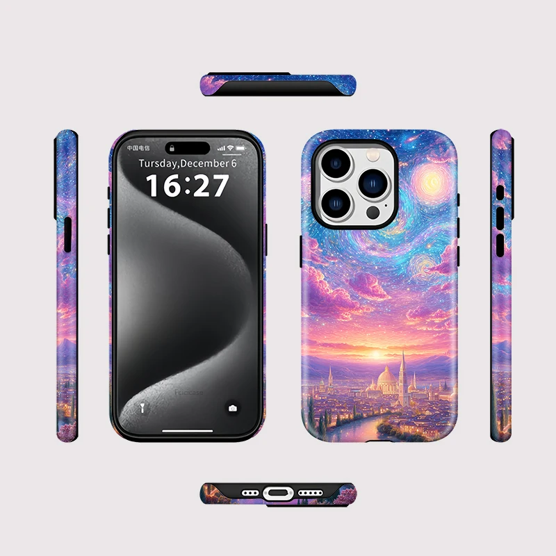 Castle Sky Double-Layer Case iPhone 15 Pro Max - View 2