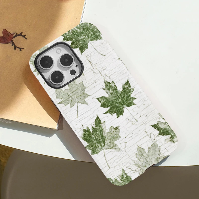 2-in-1 Flower Shockproof Magnetic Case for iPhone 15 Pro - View 3