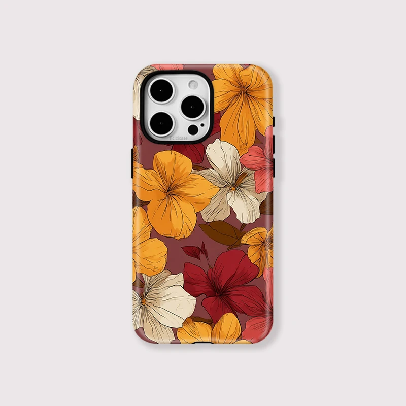 Fashion Flower Acrylic Case iPhone 15 Pro Max - View 1