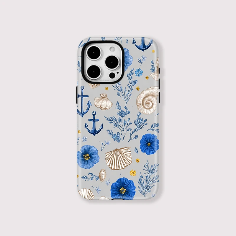 Matte Hard PC Conch Flower Case iPhone 16 Pro Max - View 1