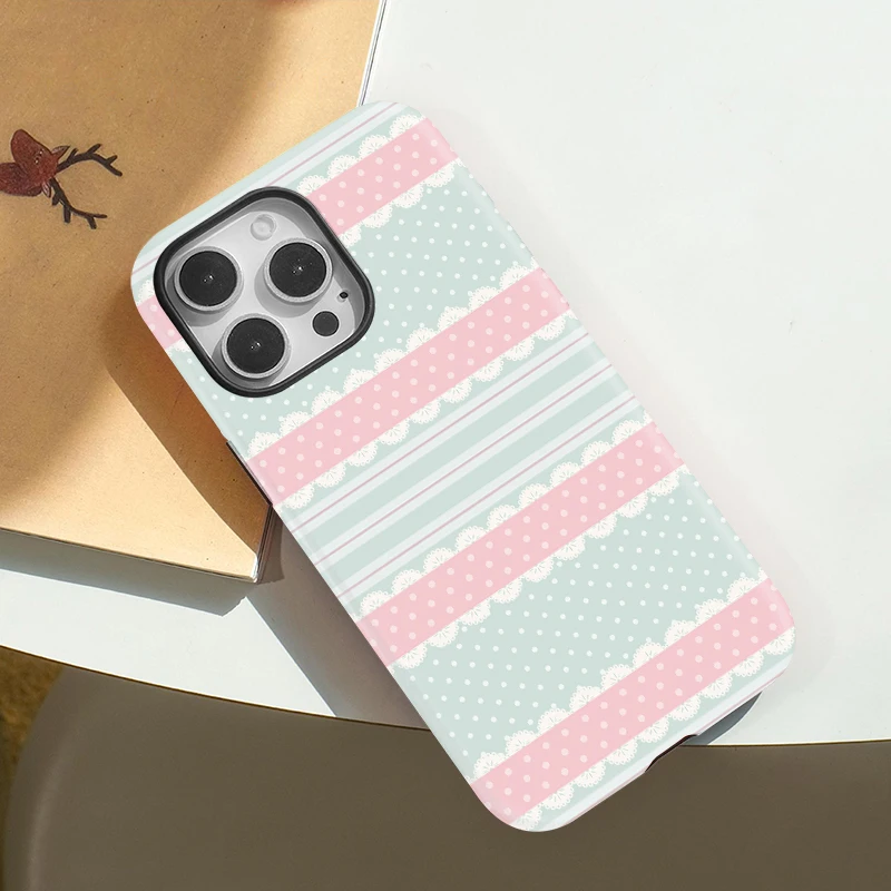 Luxury Magnetic Stripe Shockproof Case iPhone 16 Pro - View 3